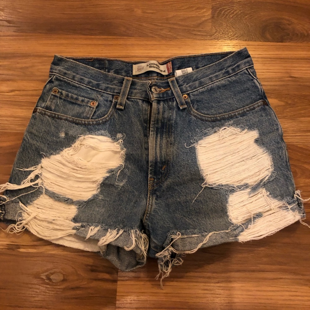 Vintage Levi Jean Shorts